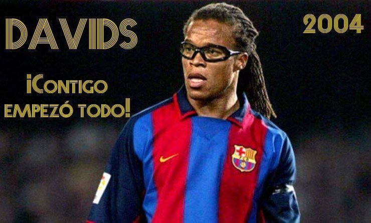 Edgar Davids ficha por el FC Barcelona en 2004