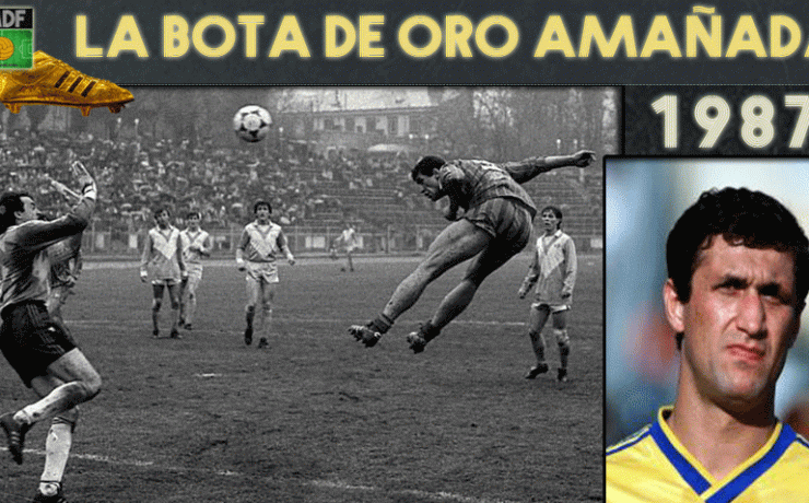 Bota de Oro Camataru 1987