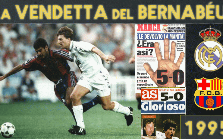 La Manita del Bernabéu Real Madrid 5 Barcelona 0