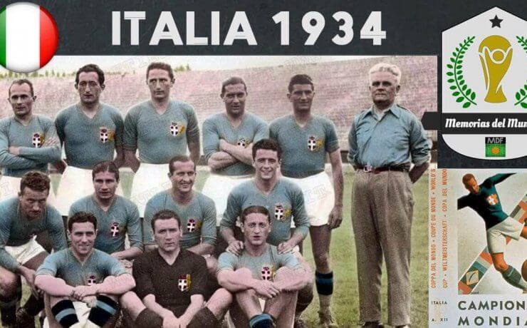 MUNDIAL ITALIA 1934 Memorias del Mundial