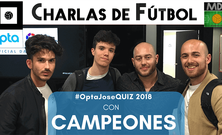Charlas de fútbol Opta Quiz Campeones