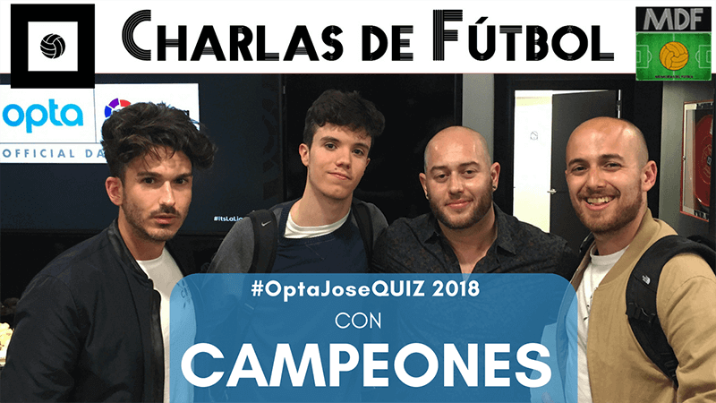 Charlas de fútbol Opta Quiz Campeones
