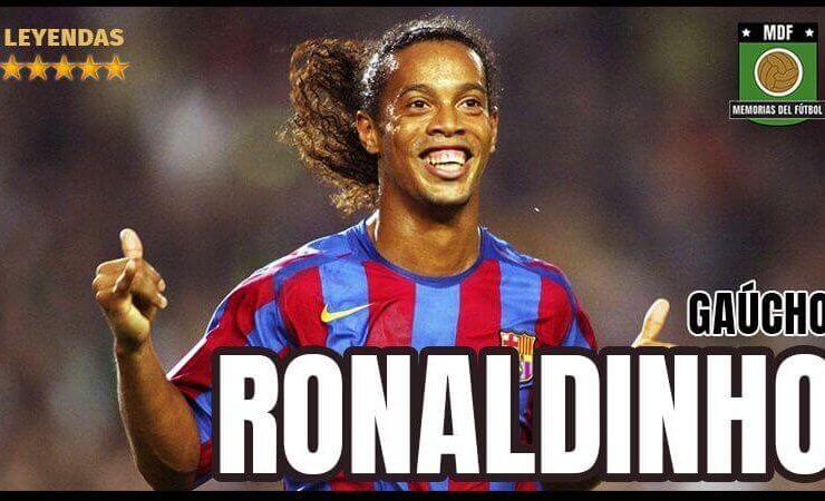 ronaldinho gaucho leyendas del futbol