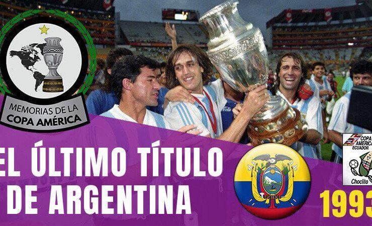 MINIATURA COPA AMERICA 1993 nuevo blog