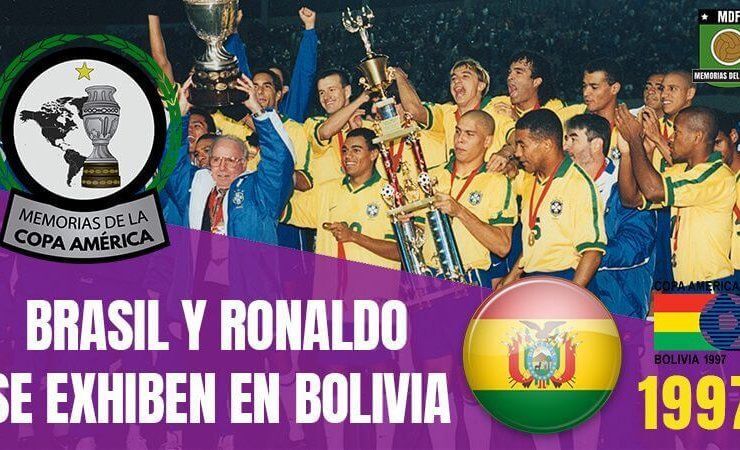 Brasil Campeón Copa América 1997 Bolivia