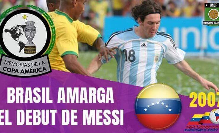 Brasil Campeón Copa América 2007