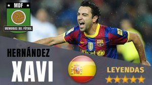 XAVI HERNANDEZ RETIRADA LEYENDA