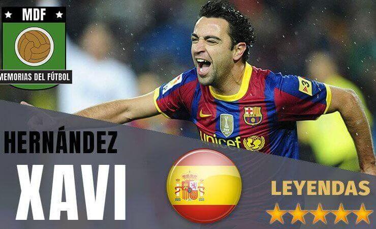 XAVI HERNANDEZ RETIRADA LEYENDA