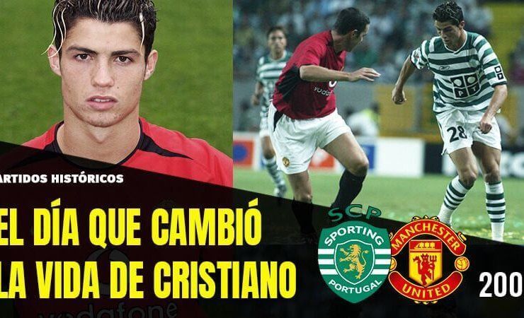 Cristiano Ronaldo sporting-manchester 2003