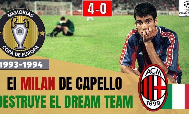 Milan 4 Barcelona 0 1994 atenas