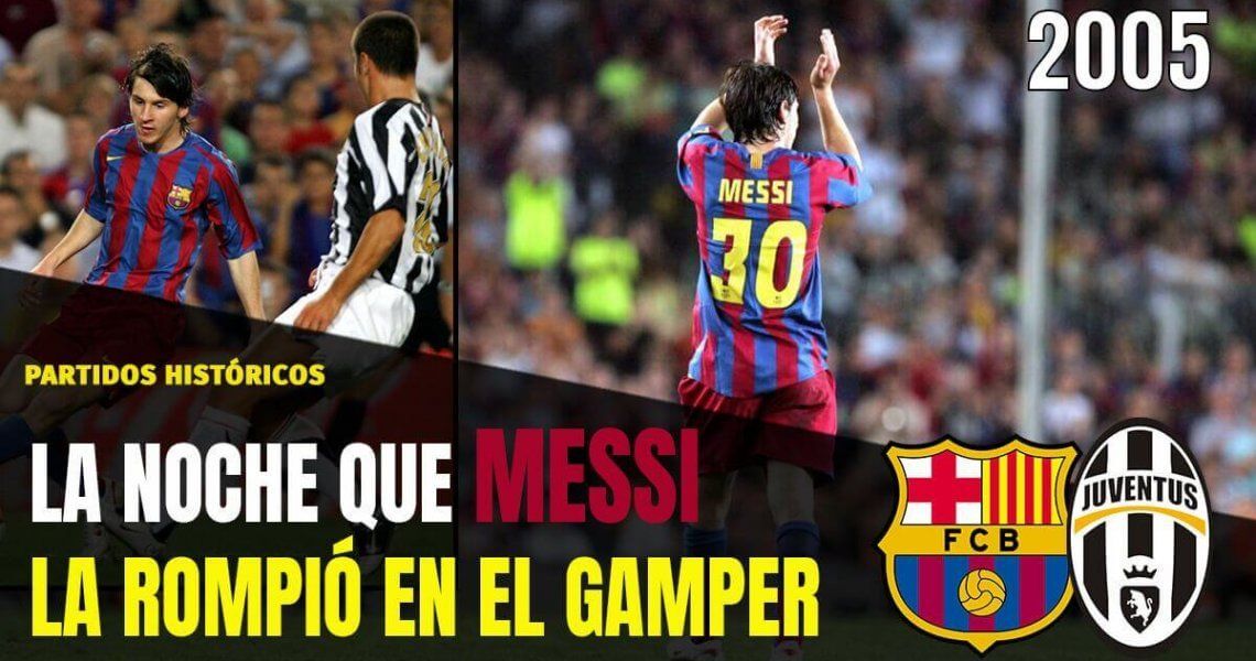 Messi Gamper 2005