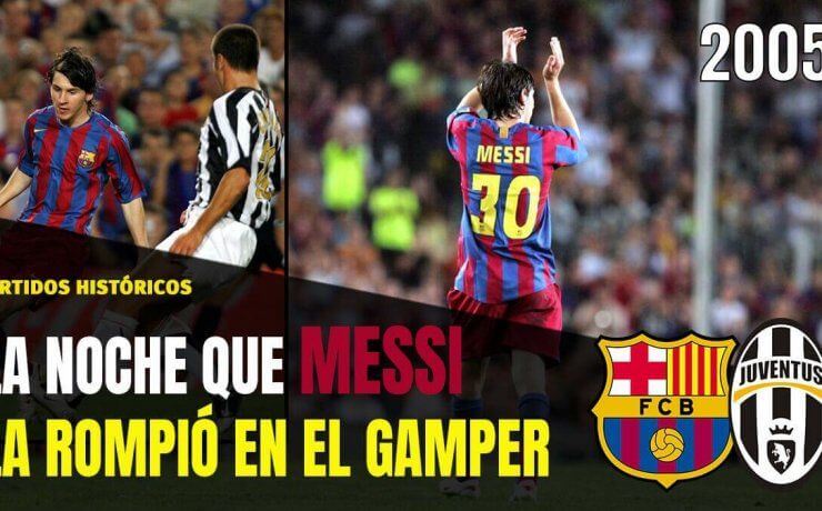 Messi Gamper 2005