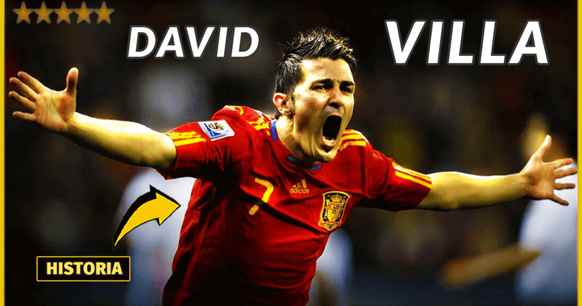DAVID VILLA leyenda del fútbol