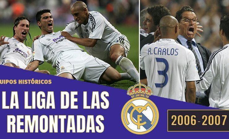 la LIGA de las REMONTADAS del Real Madrid 2006