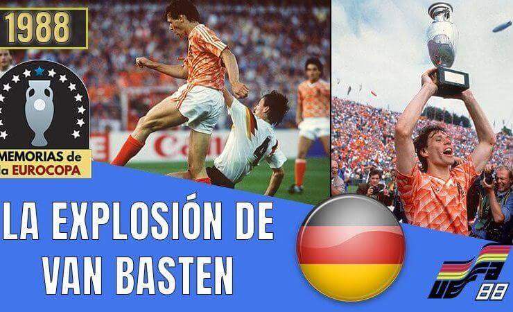 Holanda campeón Eurocopa 1988