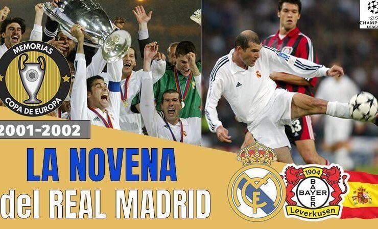 La Novena Copa de Europa del Real Madrid