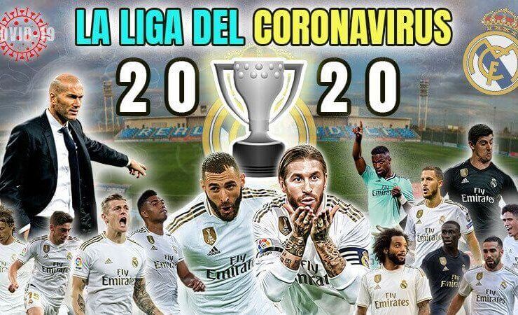 Real Madrid campeon de la liga del coronavirus