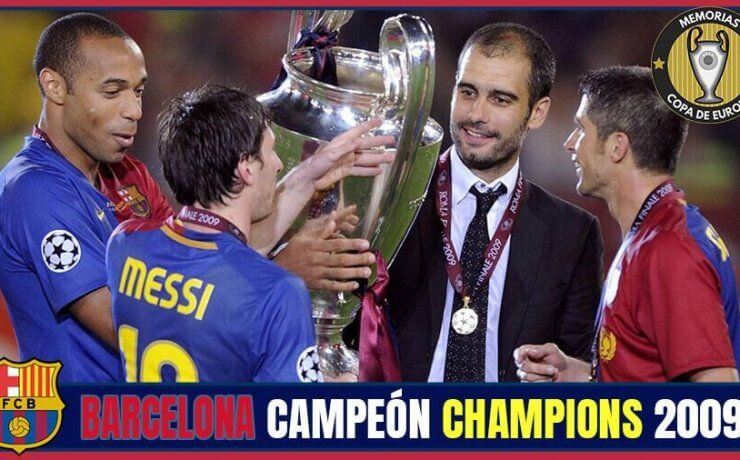 barcelona campeon champions league 2008-2009