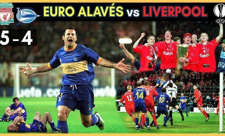 Alaves vs Liverpool UEFA 2001