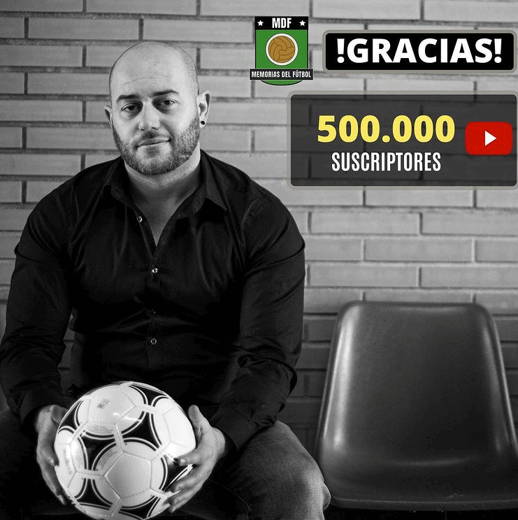 Memorias del Fútbol 500000 SUSCRIPTORES