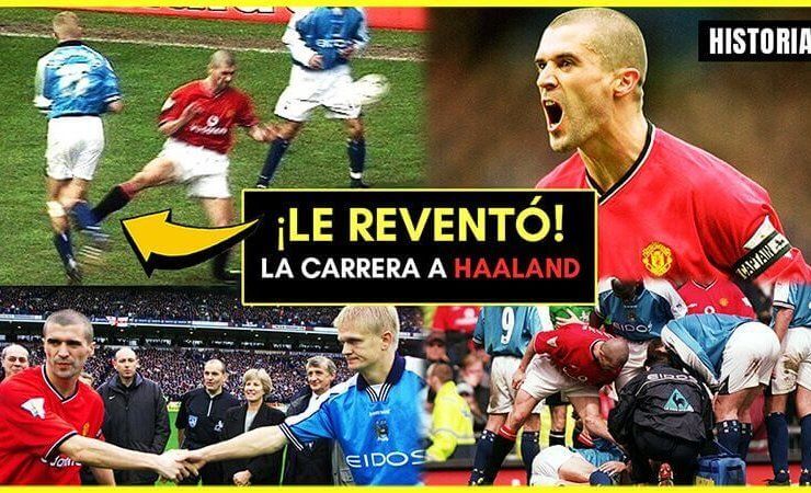 El Día que Roy Keane lesionó a Haaland