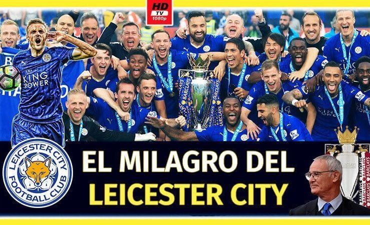 LEICESTER CAMPEON PREMIER LEAGUE 2016