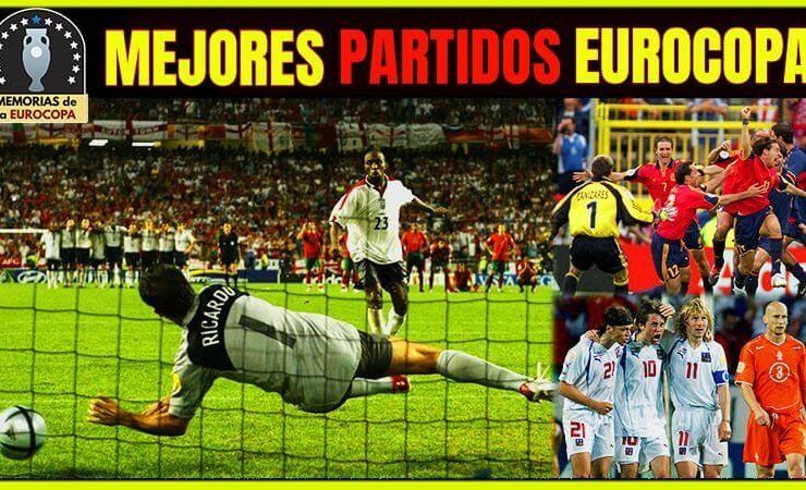 MEJORES PARTIDOS HISTORIA eurocopa