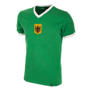 camiseta verde retro alemania 1970