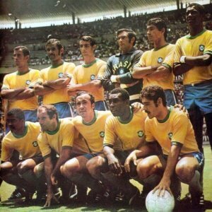 Camiseta Retro Brasil 1970