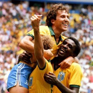 Camiseta Retro Brasil 1986
