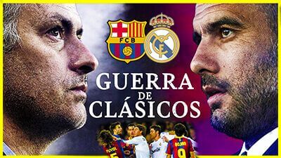 El Real Madrid de Mourinho vs el Barcelona de Guardiola