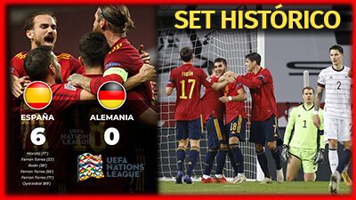 España 6 Alemania 0