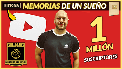 memorias del futbol millón suscriptores