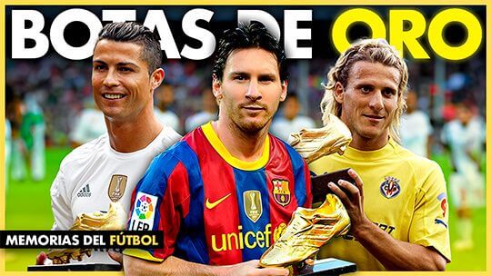 Todos los ganadores de la BOTA DE ORO de la historia