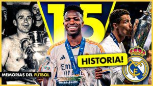 Las 15 Champions del Real Madrid