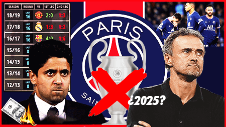 fracasos europeos del PSG