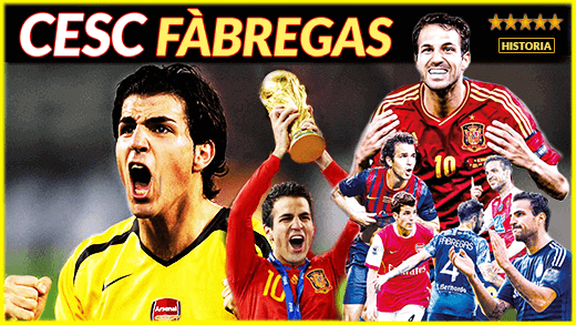 Cesc Fàbregas historia