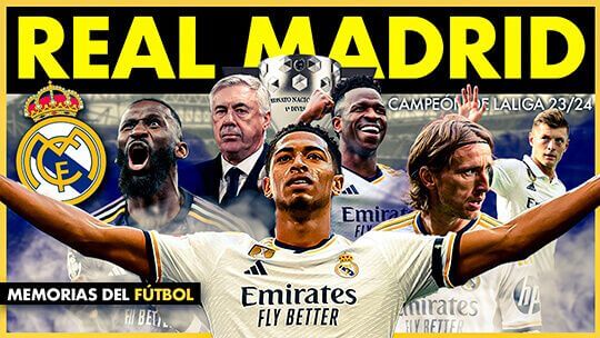 Real Madrid campeon liga 2023 2024