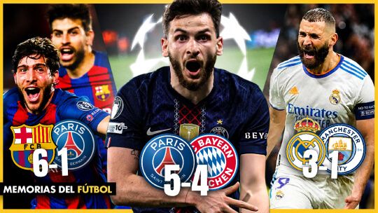 Mejores Partidos de la Historia de la Champions