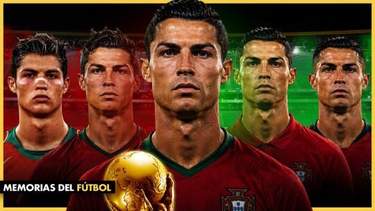 Los 5 Mundiales de Cristiano Ronaldo