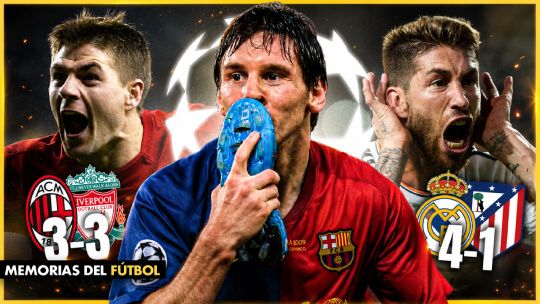 Las mejores finales de la Champions