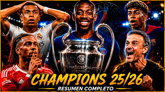 Resumen CHAMPIONS 2026 PSG Campeón
