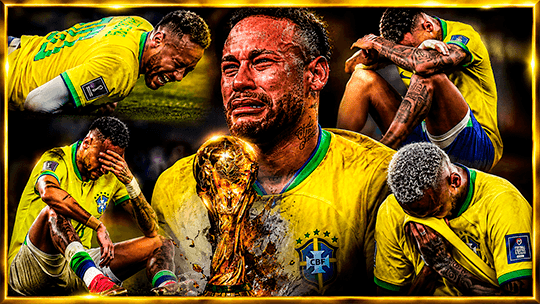 Los 4 Mundiales de Neymar