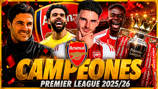 Arsenal Campeón Premier League 2026
