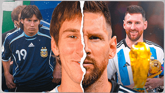 Toda la historia de Messi con ARGENTINA